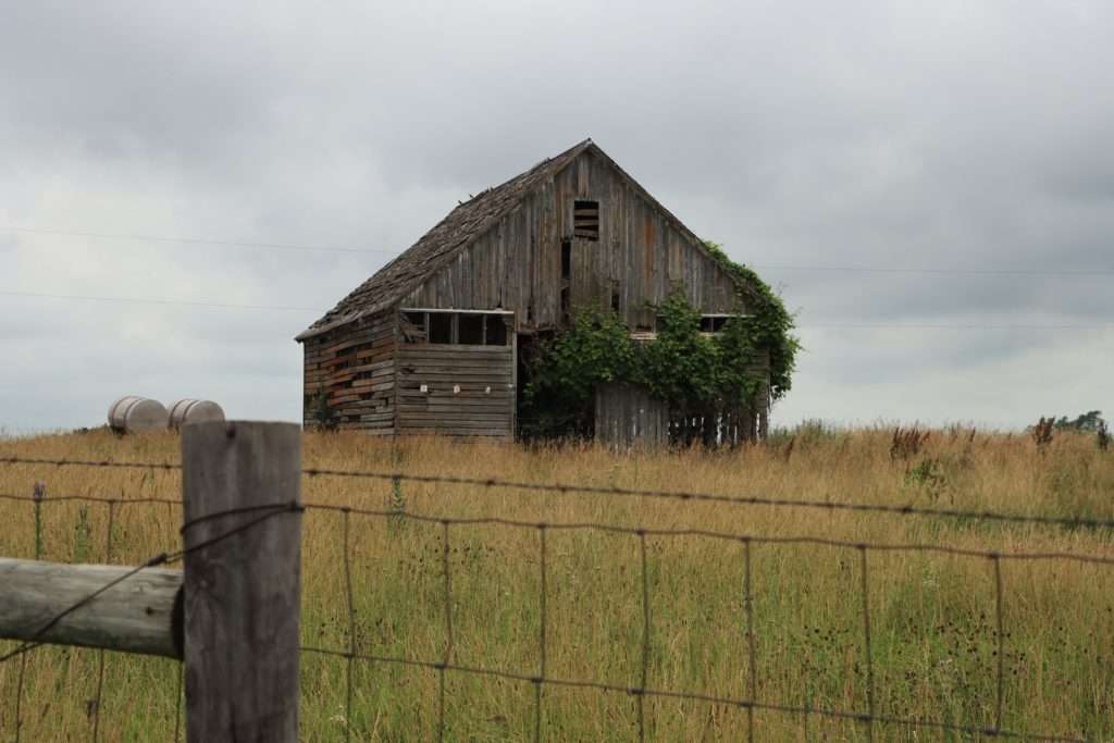 Old farm barn